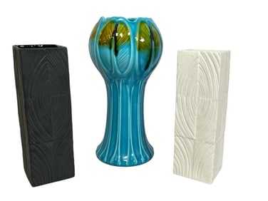 Three Mid Century Vases, ROSENTHAL, HUTSCHENREUTHER