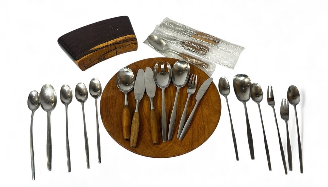 Collection Danish Flatware and Teak Articles DANSK (1 of 7)
