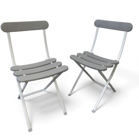 JAMES IRVINE (British, 1958-2013) For MAGIS "Flick" Folding Chairs, Pair