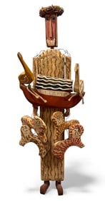 Noah's Ark Folk Art Wall Hanging