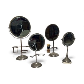 Collection Antique Barber Shop Shaving Mirrors