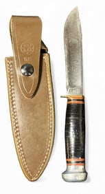 Vintage MARBLES Boy Scout Fixed Blade Knife