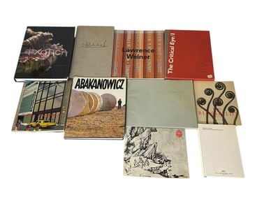 Collection Of Modern Art Catalog Books