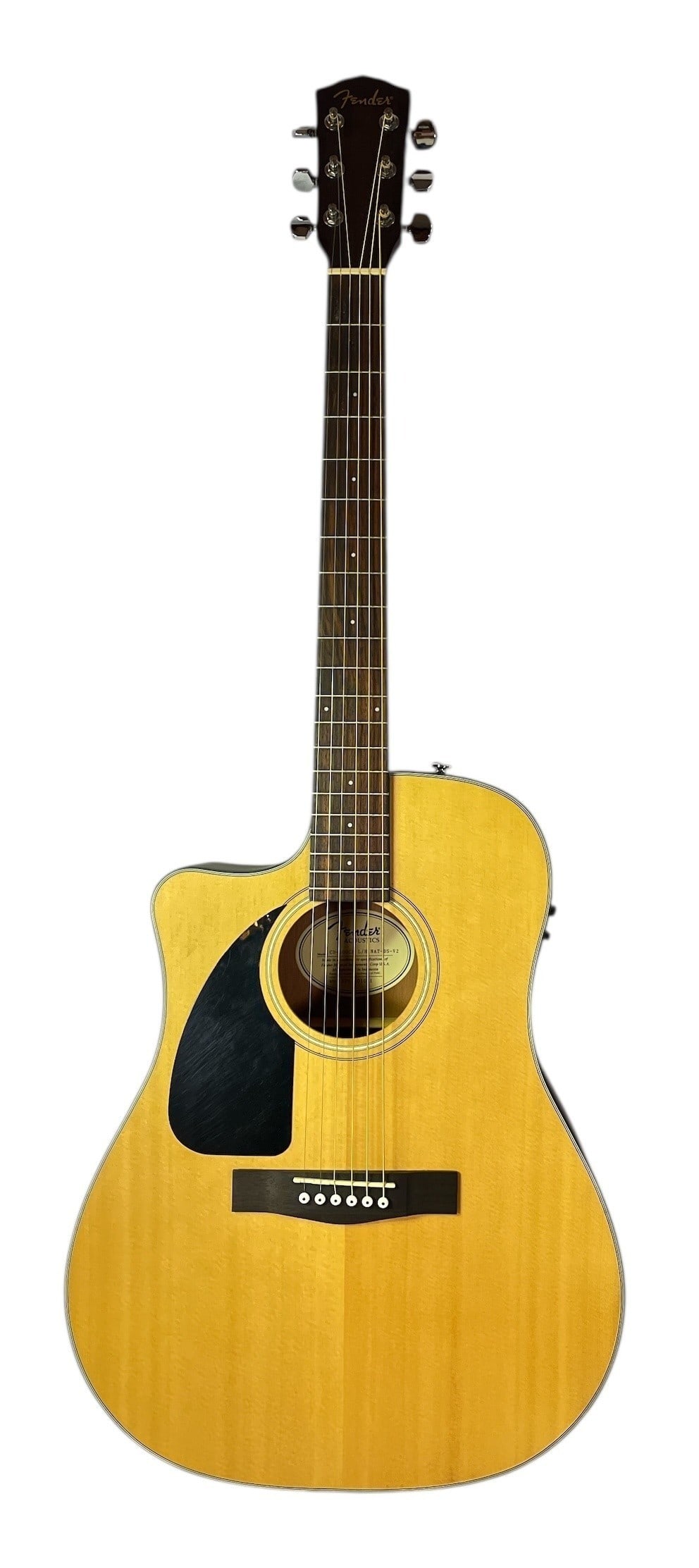 A FENDER CD-100CE Left Handed Acoustic/Electric Guitar with Case (1 of 6)