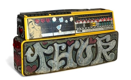 MR. THOR (Michigan, America) Personal Graffiti Street Art Boombox