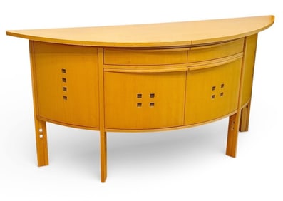 CHARLES RENNIE MACKINTOSH Style Crescent Sideboard