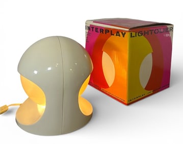 A 1970s LIGHTOLIER "Interplay II" Desk Lamp