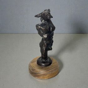 Brutalist Minotaur Bronze Sculpture, MARCO A. OVIEDO