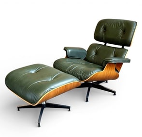CHARLES & RAY EAMES 670 & 671 Lounge Chair & Ottoman