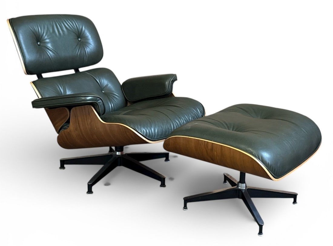 CHARLES & RAY EAMES 670 & 671 Lounge Chair & Ottoman (1 of 7)