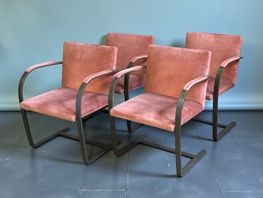 MIES VAN DER ROHE "Brno" Chairs, Set of 4