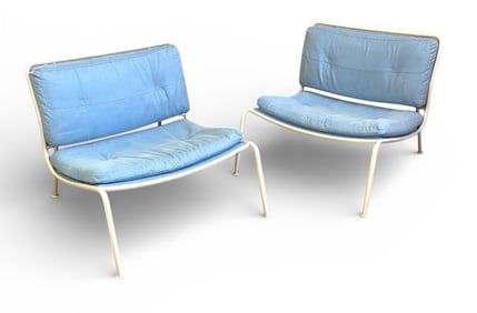 PIERO LISSONI (Italian, b. 1956) "Frog" Lounge Chairs