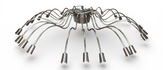 AFTER GINO SARFATTI "Spider" Ceiling Lamp
