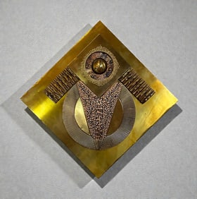 After PAUL EVANS A Brutalist Wall Sculpture