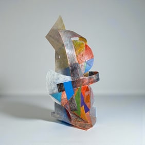 TOM HOLLAND (American, b.1936) Abstract Post Modern Sculpture