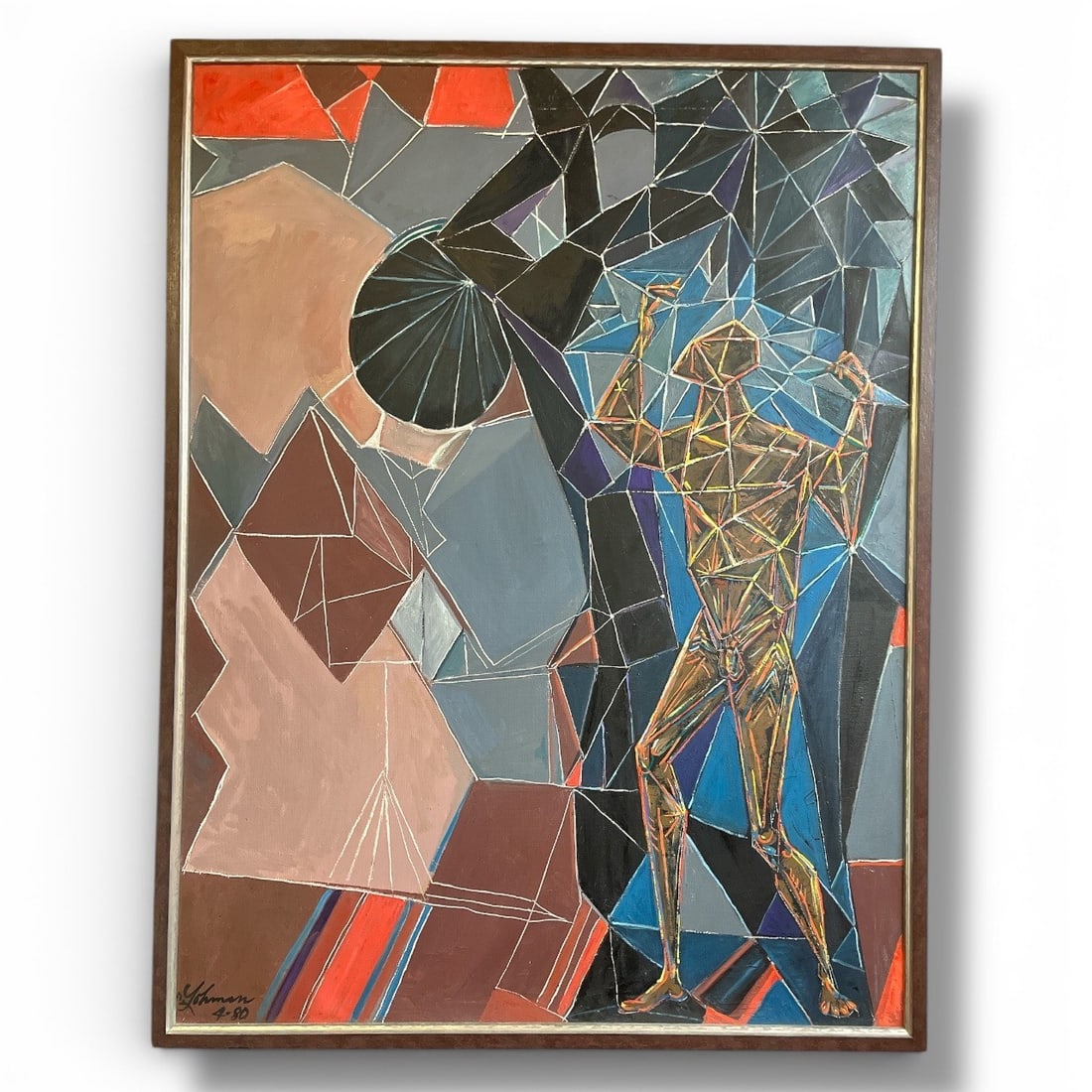 Wall Sized ROBERT LOHMAN (American, 1919-2001) "Experience" Oil Painting (1 of 8)