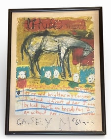 Folk Art Love Letter, CASEY MCGLYNN Print
