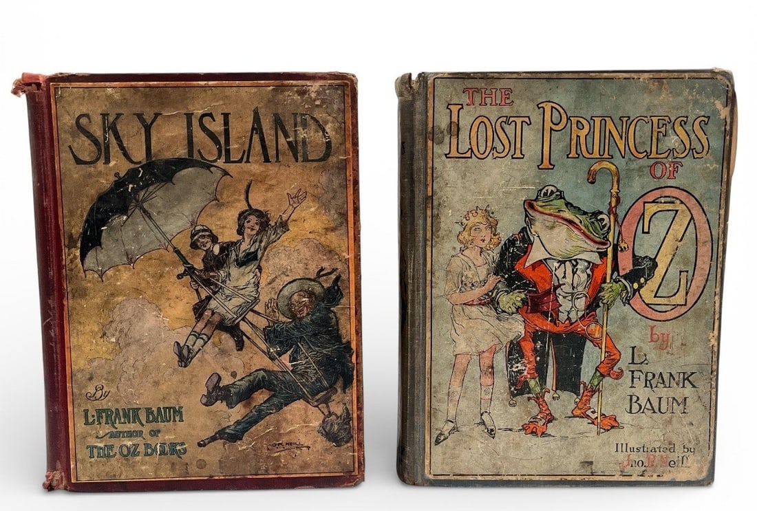 Two Early First Edition L. FRANK BAUM "Oz" Books (1 of 7)