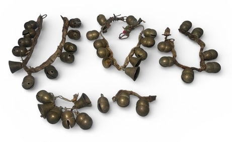 A Set of Chinese Brass Bells