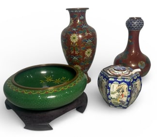 Chinese Cloisonne Articles Collection