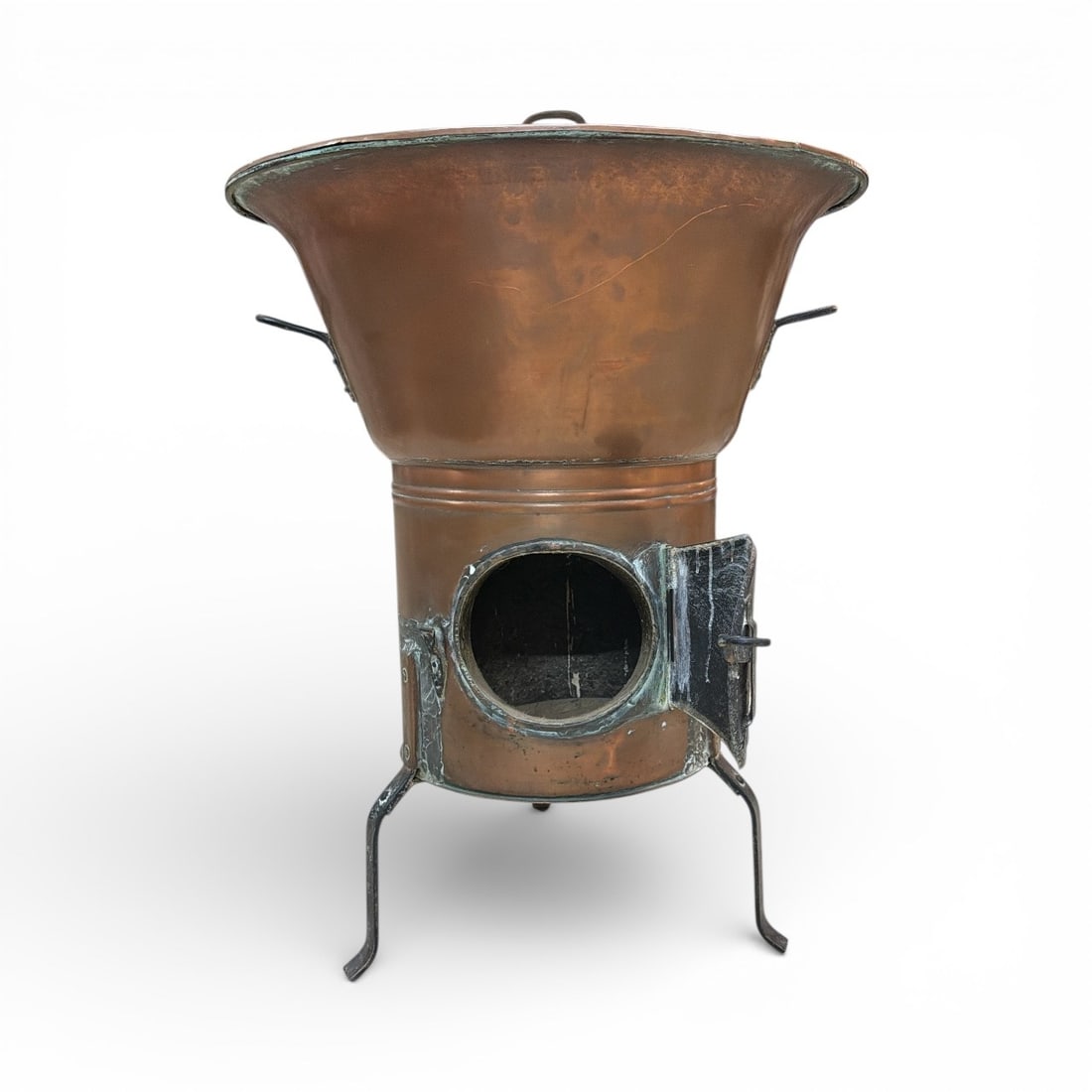 French 19th C. "Lessiveuse" Copper Washing Machine - 2