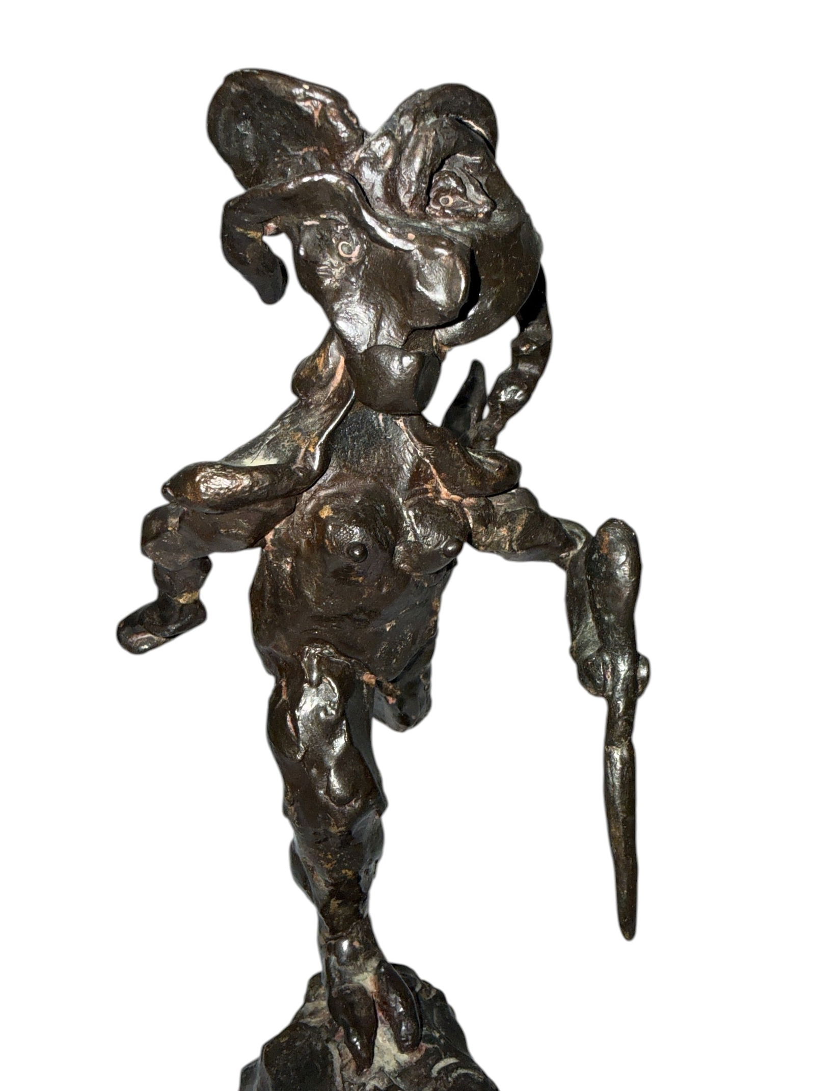 Bronze Drip Minotaur Warrior Statue - 2