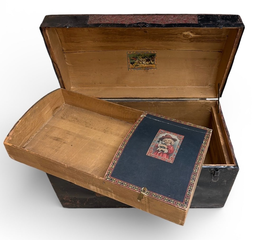 Antique Travel Trunk (1 of 6)