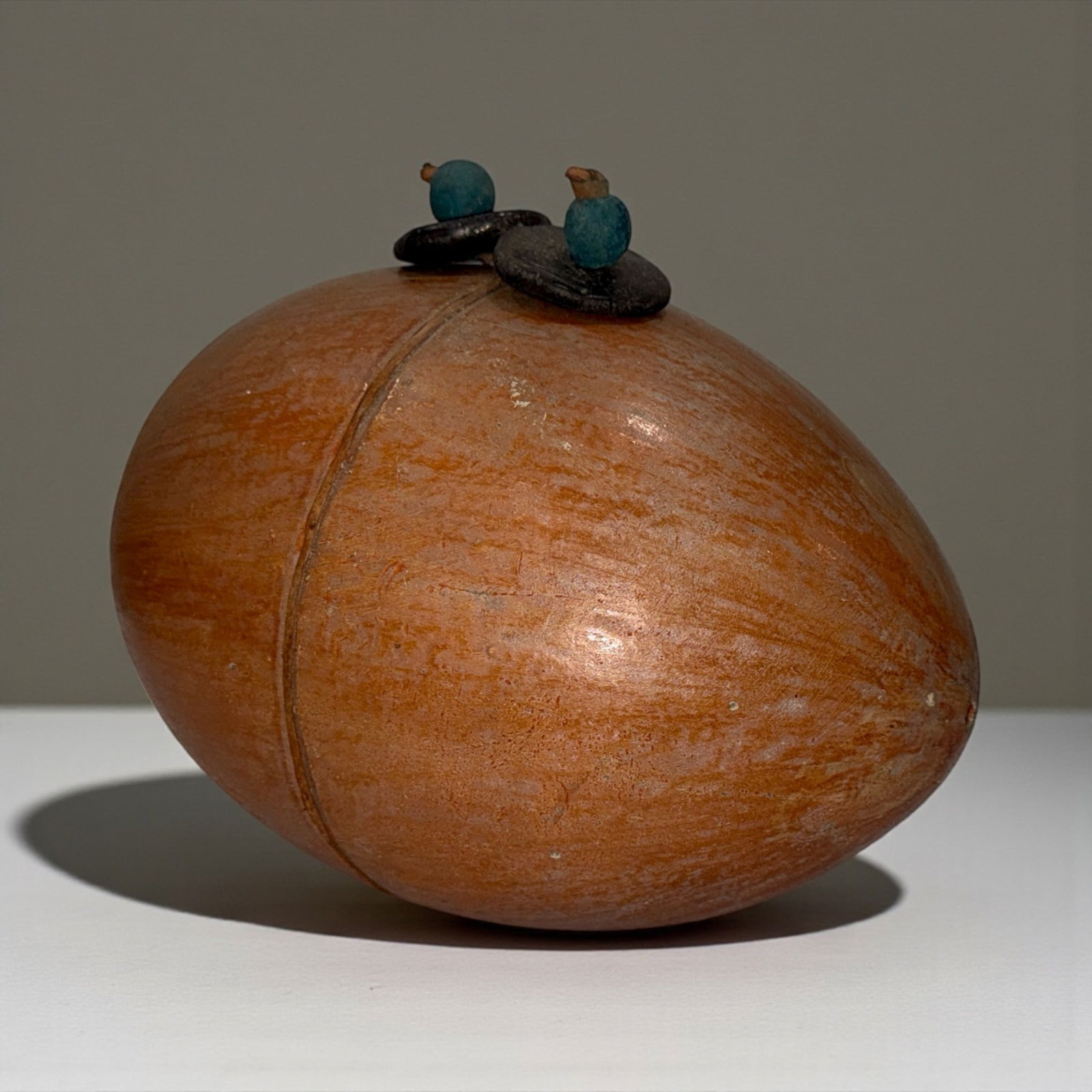 Large Southwestern Closed Form Ceramic Sculpture (1 of 4)