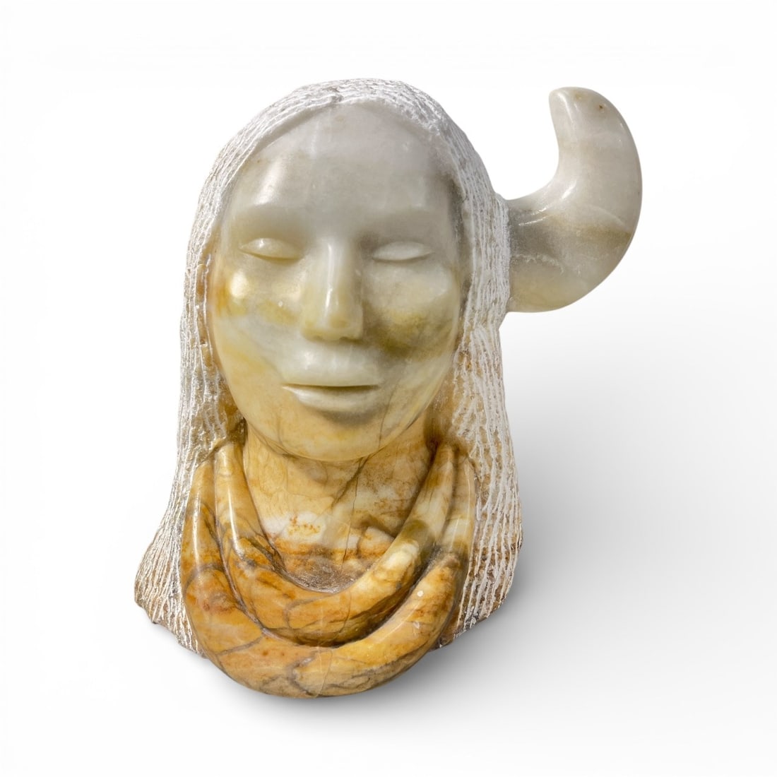 EVELYN FREDERICKS (American, Hopi 1948-2021) Carved Stone Sculpture (1 of 5)