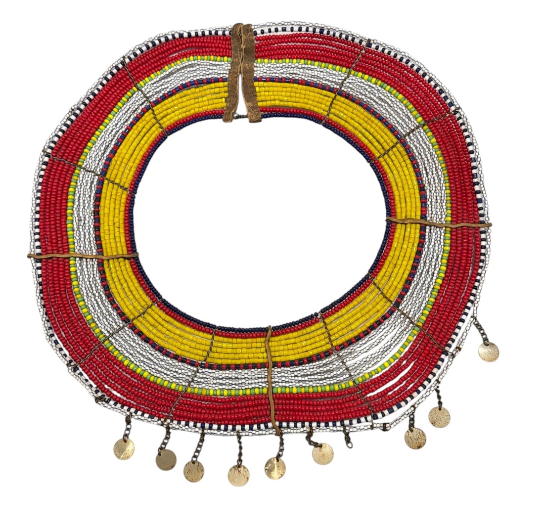 African Maasai Beadwork Wedding Collar (1 of 4)