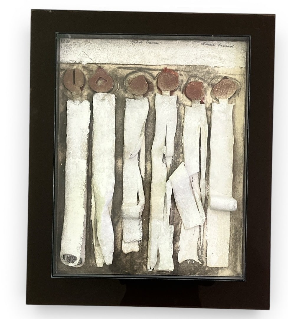LOUISE BERNARD "Native Dancer" Mixed Media Assemblage (1 of 6)