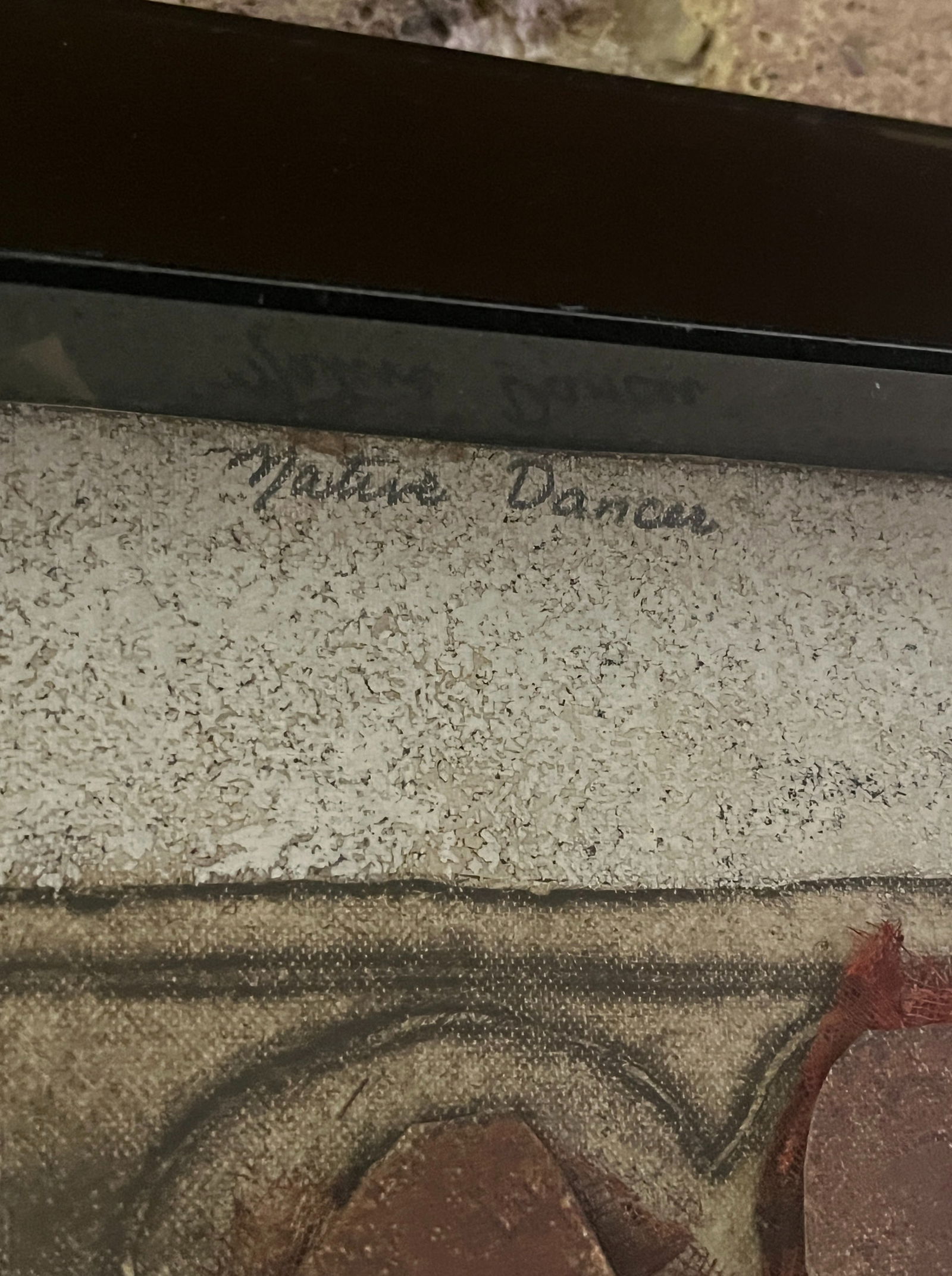 LOUISE BERNARD "Native Dancer" Mixed Media Assemblage - 6