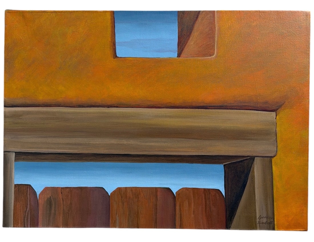 SPENCER KIMBALL Surrealist Acrylic Painting (1 of 6)