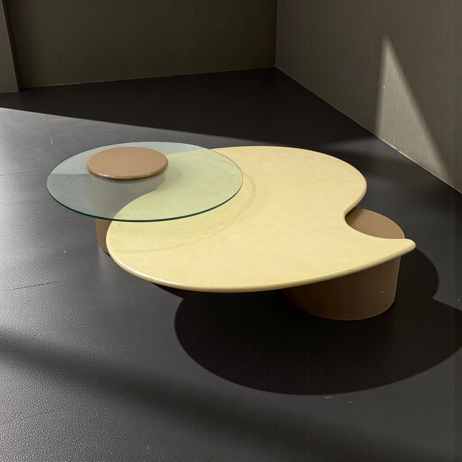 ROGER ROUGIER Post Modern Layered Coffee Table (1 of 8)