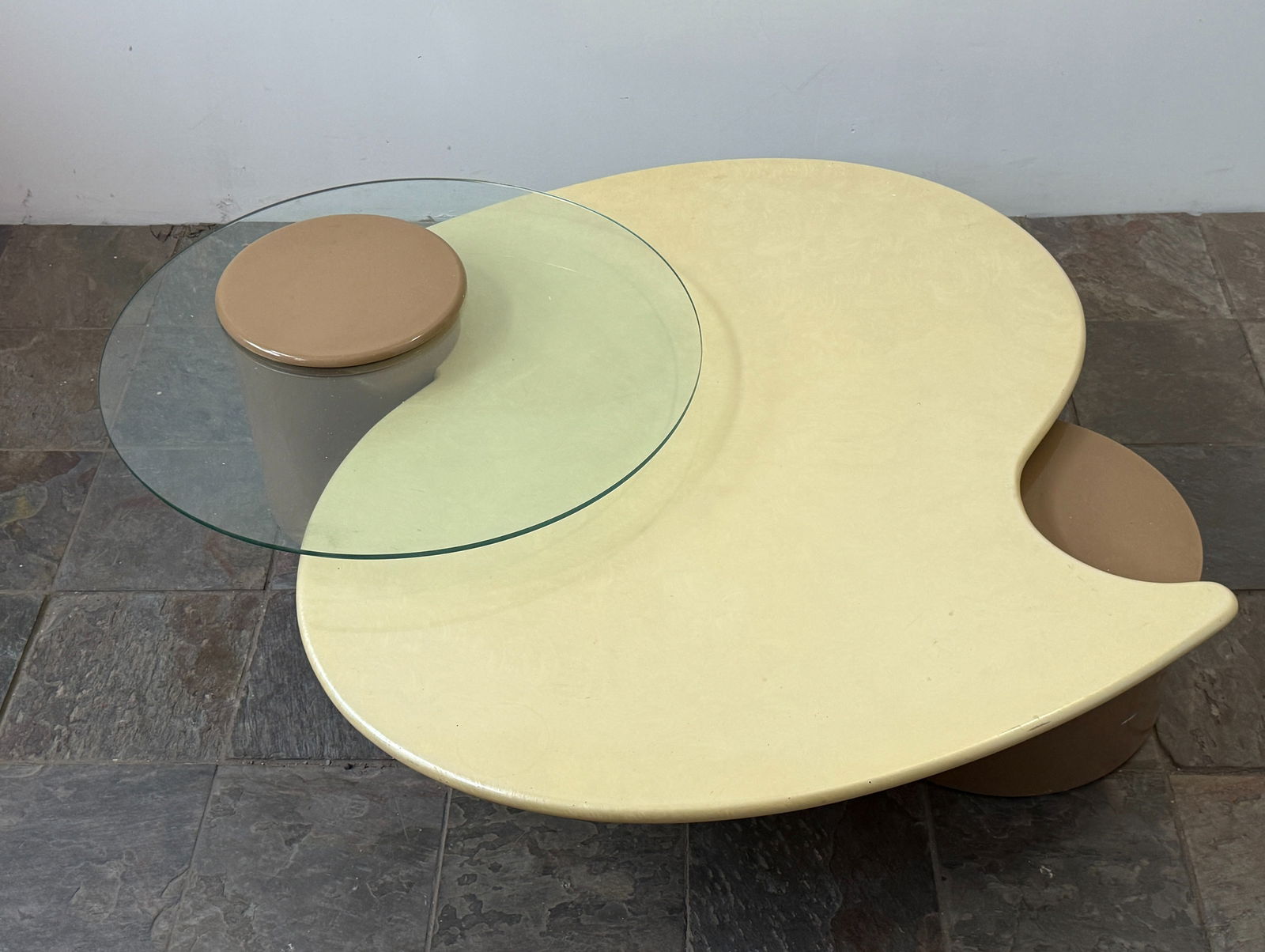 ROGER ROUGIER Post Modern Layered Coffee Table - 2