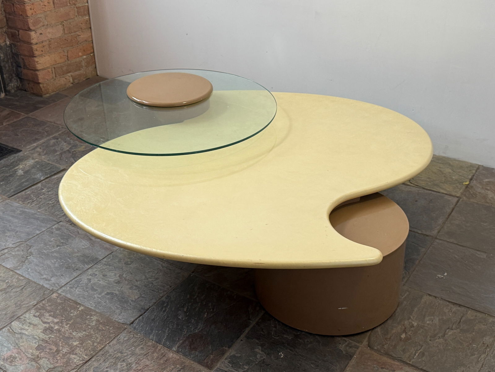 ROGER ROUGIER Post Modern Layered Coffee Table - 3