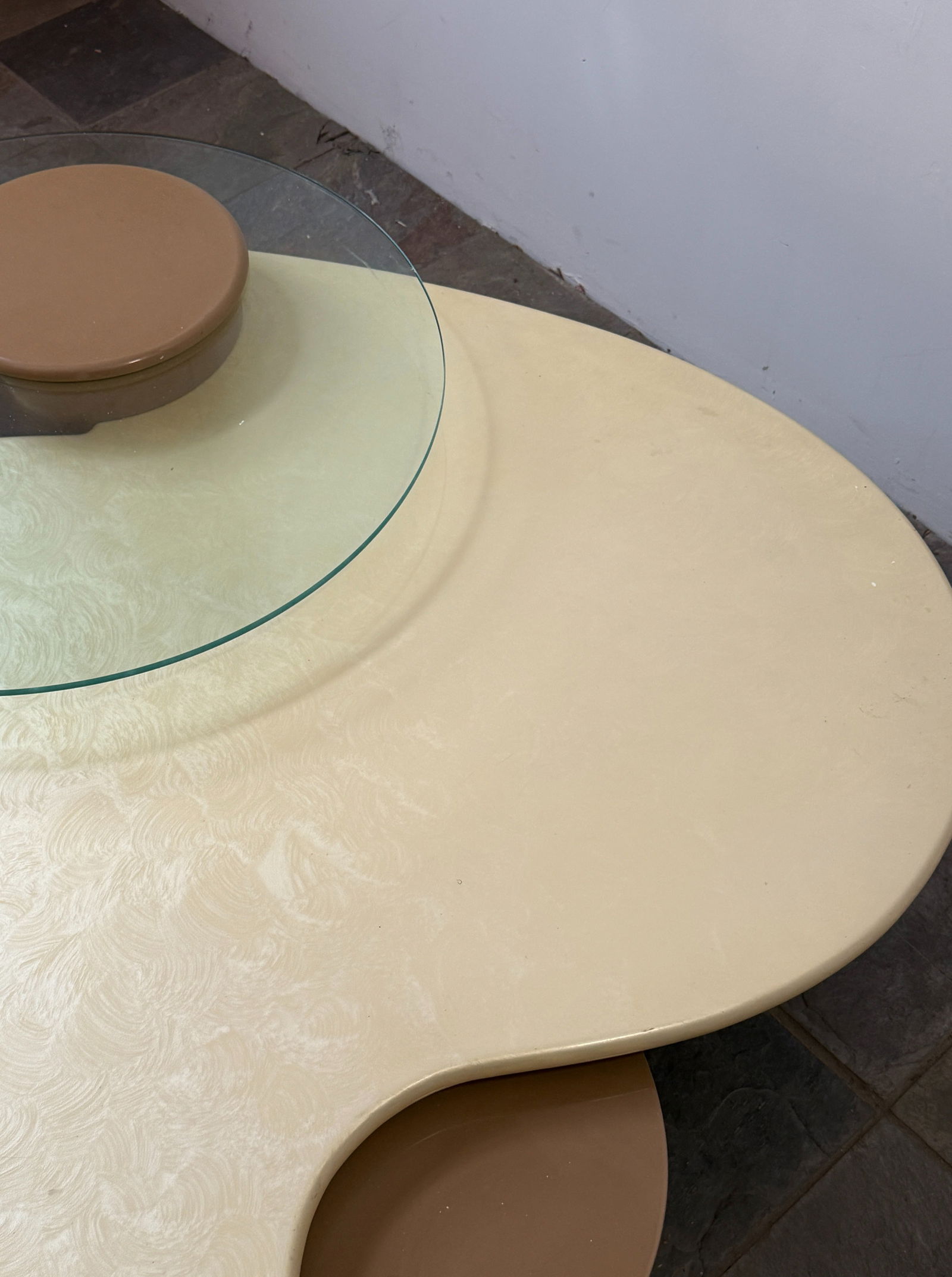 ROGER ROUGIER Post Modern Layered Coffee Table - 4