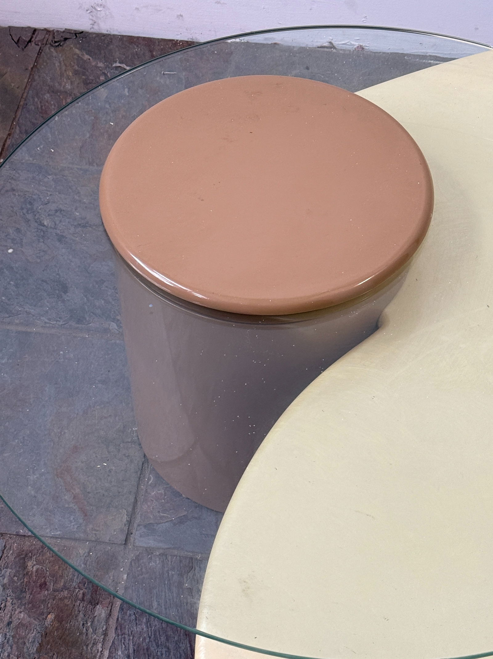 ROGER ROUGIER Post Modern Layered Coffee Table - 6