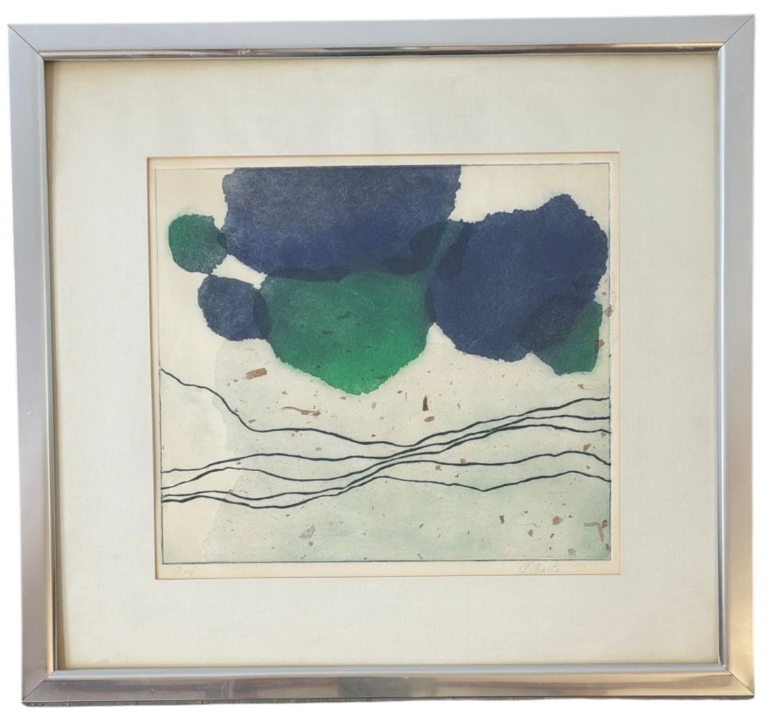 1973 P. BARTA Signed Mixed Media (1 of 4)