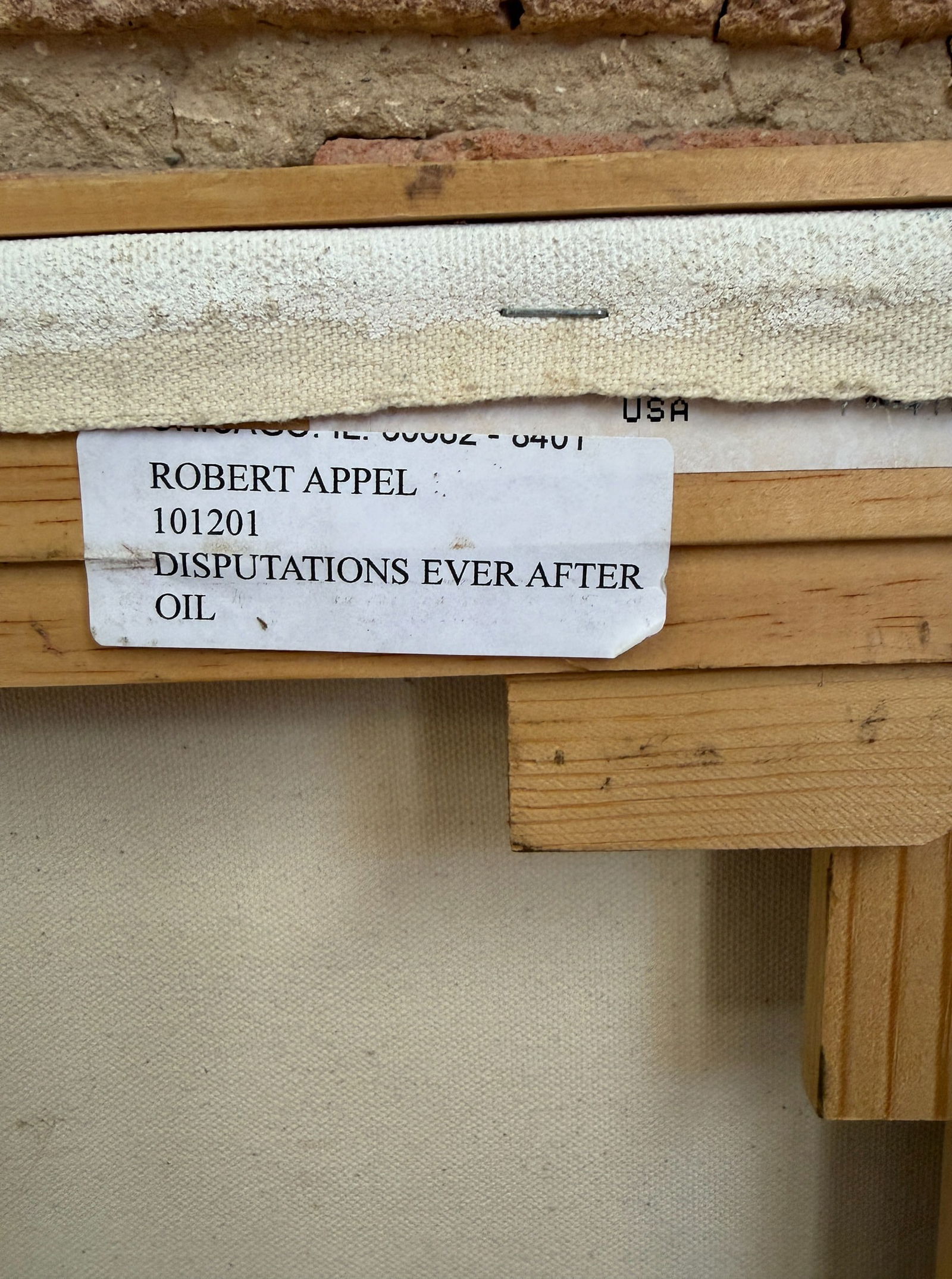 ROBERT APPEL, "Disputations Ever After" Encaustic Painting - 4