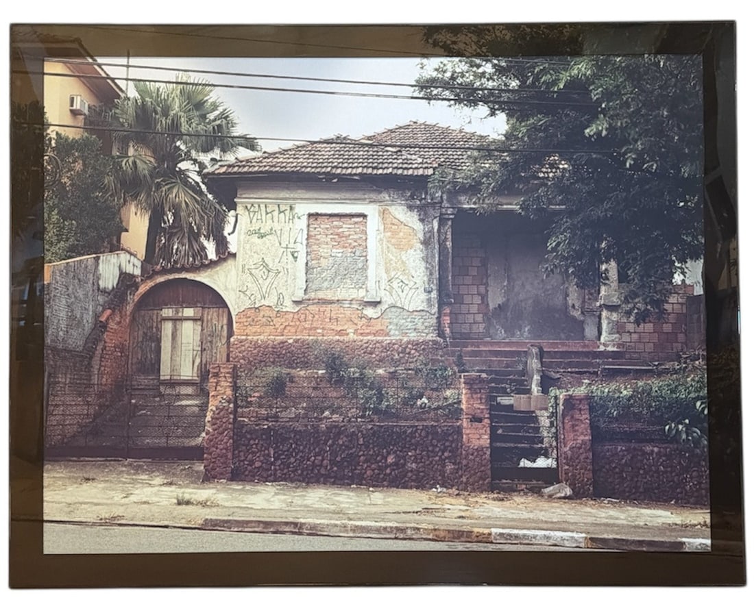 Wall Sized Photographic Print, "Casa Sega 199": Signed, titled, numbered, and dated en verso. By photographer Rosheln Wit in 2002, 1/3. Measures 48.25" x 62.5" x 1.5" D. Provenance: Collection of Michael and Sandra Perlow.