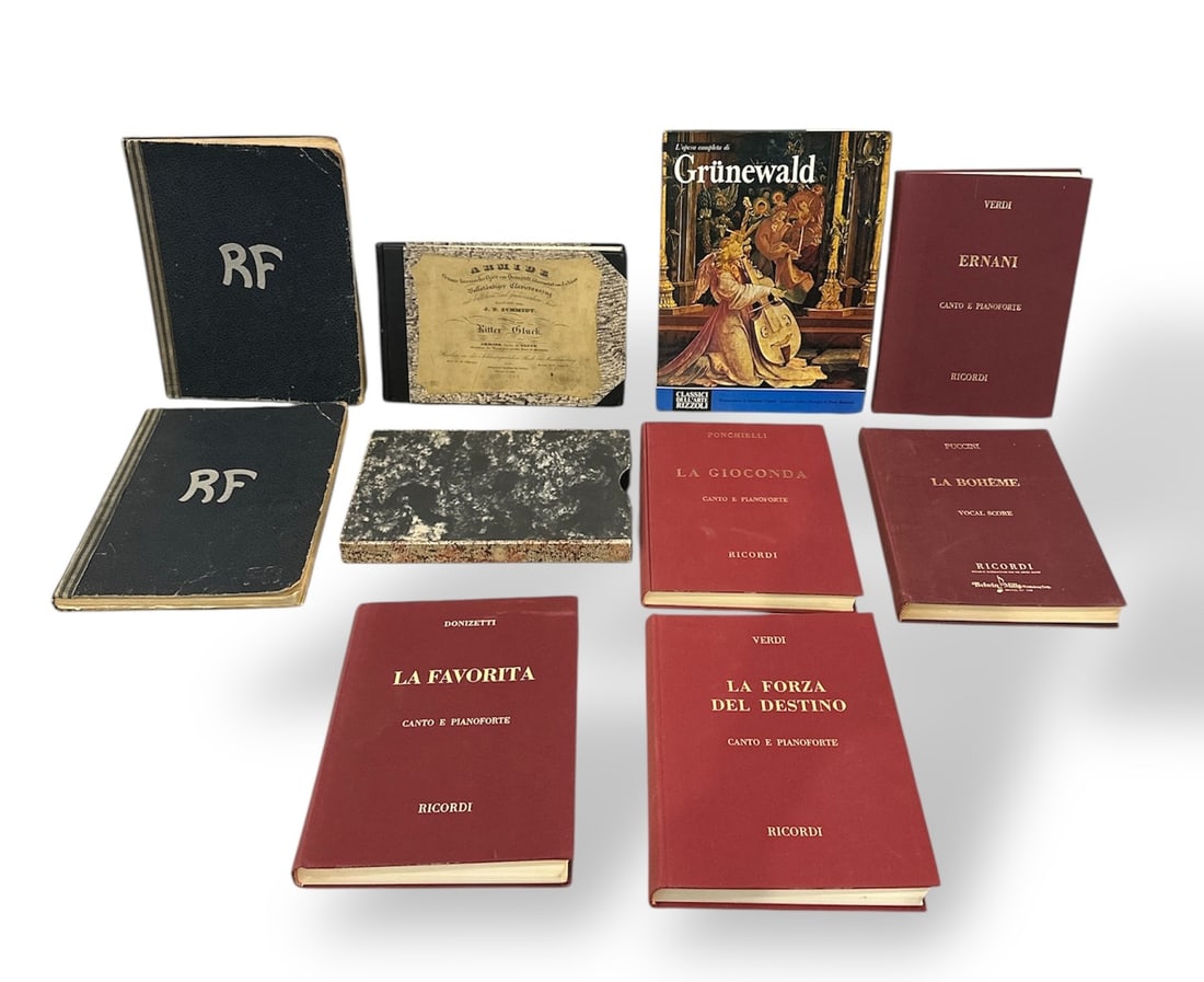 A Collection of Opera and Sheet Music Books (1 of 6)