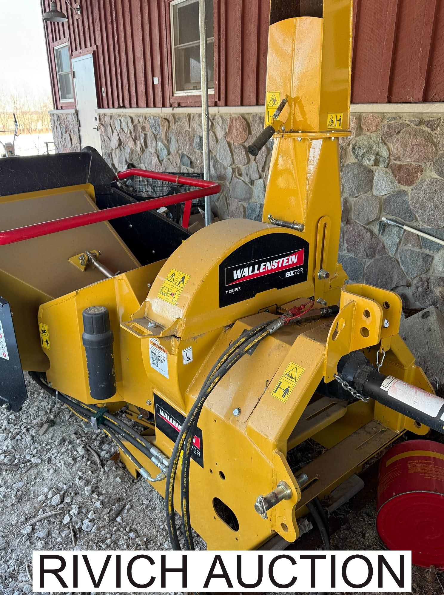 Wallenstein BX72R 7" Chipper - 2