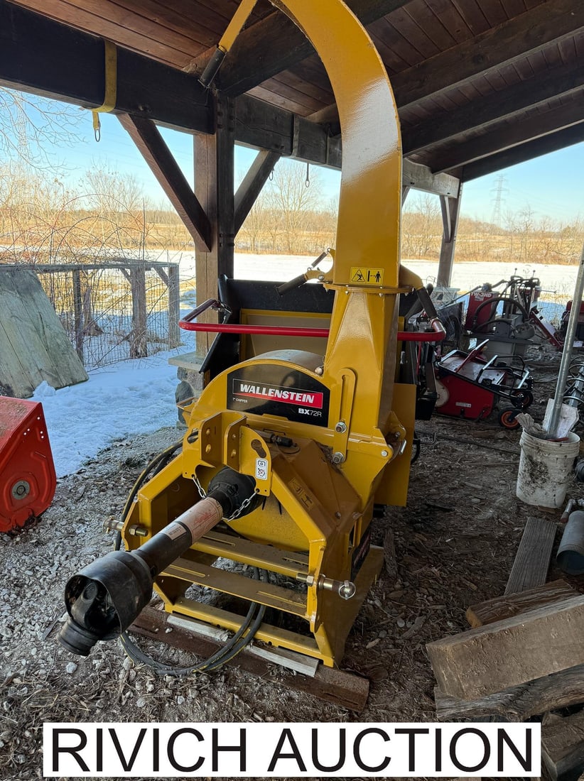Wallenstein BX72R 7" Chipper - 5