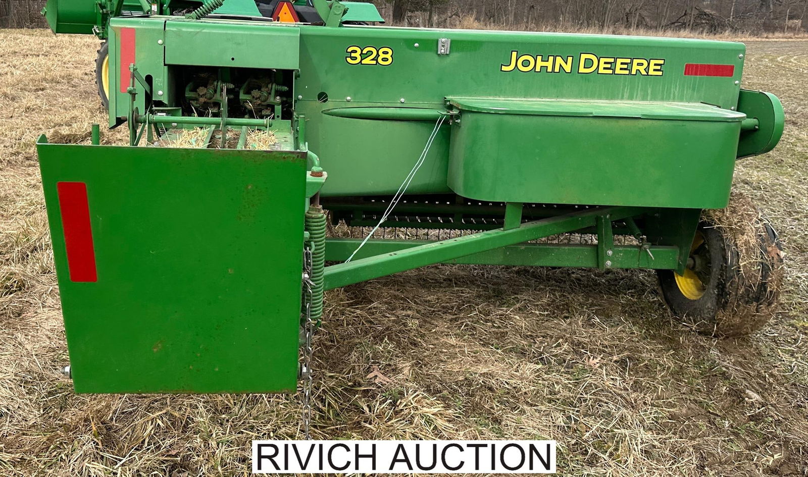 John Deere 328 Small Square Bailer, 2015 - 4