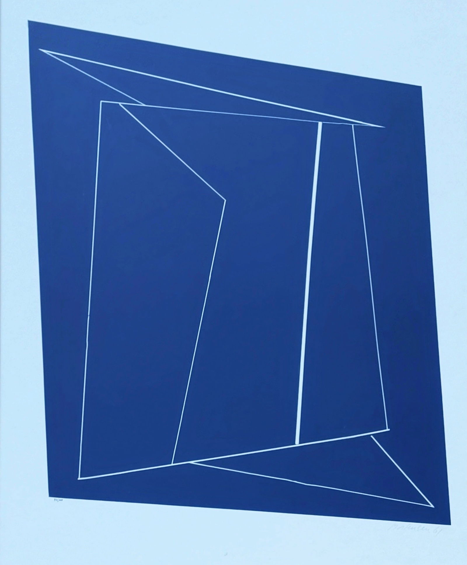 ROBERT MORTENSEN (Danish,1910-1993) Abstract Serigraph (1 of 5)