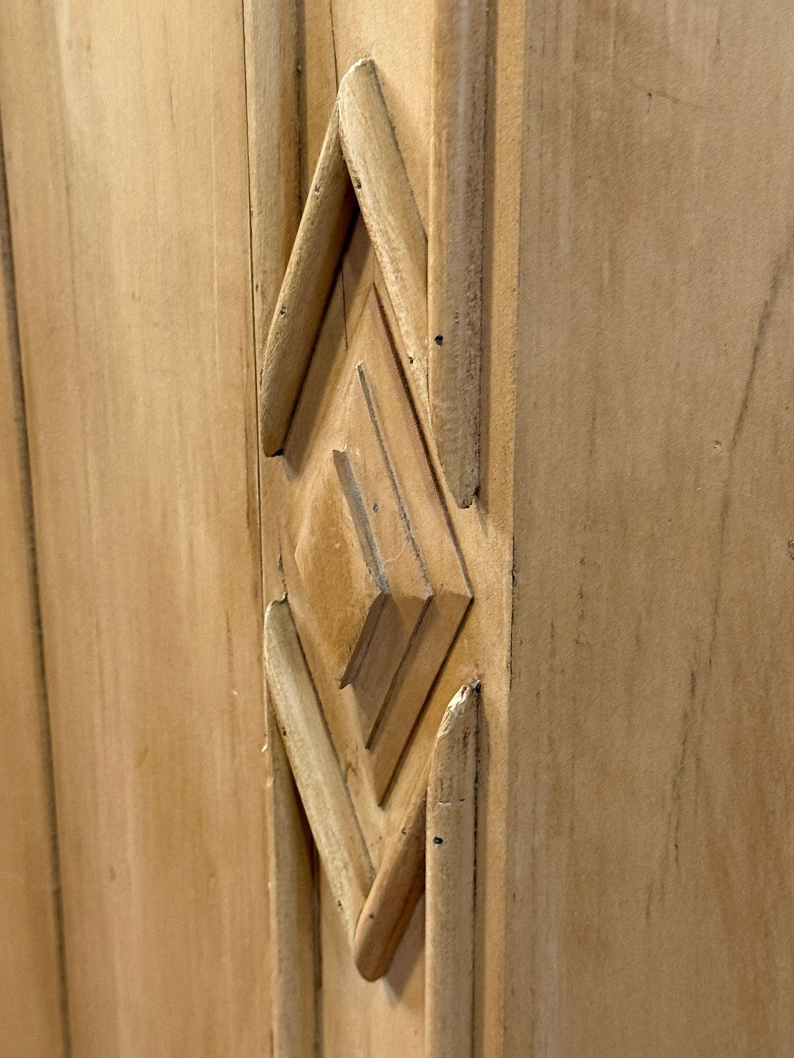 Traditional Pine Armoire - 3