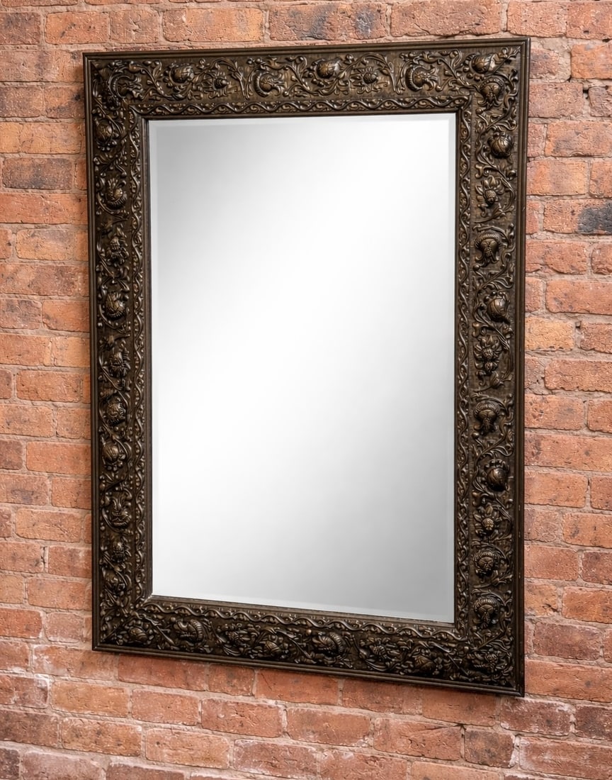 Gilt Flower Mirror (1 of 3)