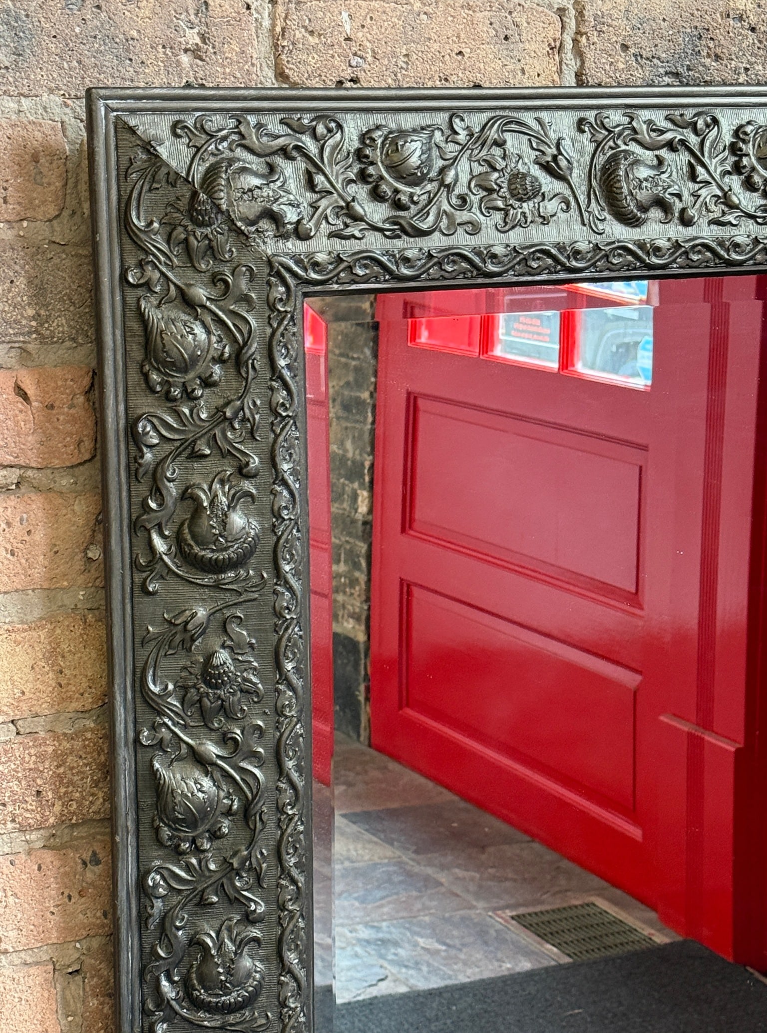 Gilt Flower Mirror - 3