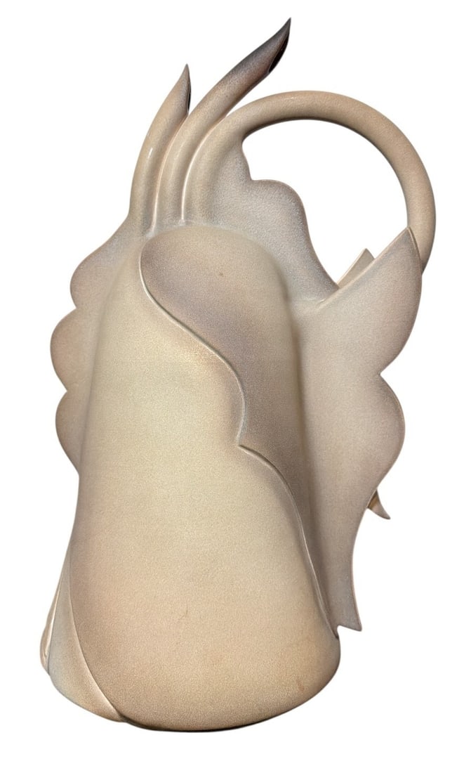 Abstract Ceramic Form, "Twilight Monarch" - 5